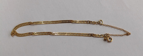 Hallmarked 9ct gold curb - a,