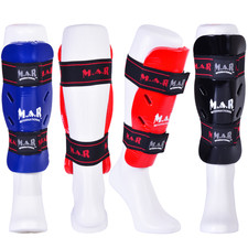 MAR Shinpad Shin Guard Martial Arts Protection Karate Taekwondo Muay Thai Boxing