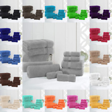 Luxury 100% Egyptian Cotton Super Soft 600 GSM Towels Face Hand Bath Sheet