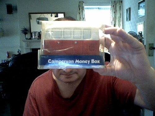 Campervan money box - vw,