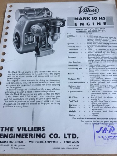 Villers original vintage mark - villers,