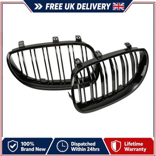 Front kidney grilles - front,