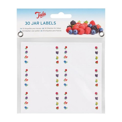 30x fruit preserving labels - fruit,