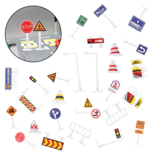 Pcs traffic signs road - pcs,