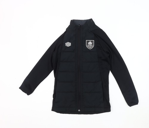 Umbro boys black - puffer, jacket