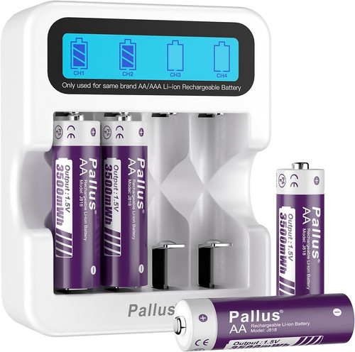 Rechargeable lithium - aa,