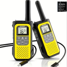Walkie Talkies Long Range NXGKET 2Pcs Rechargeable Radios FREE POST