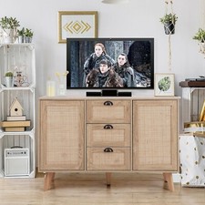 Rattan Cabinet Sideboard