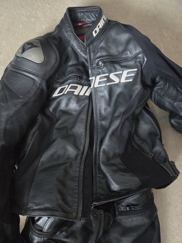Dainese black leather piece - leather, 2