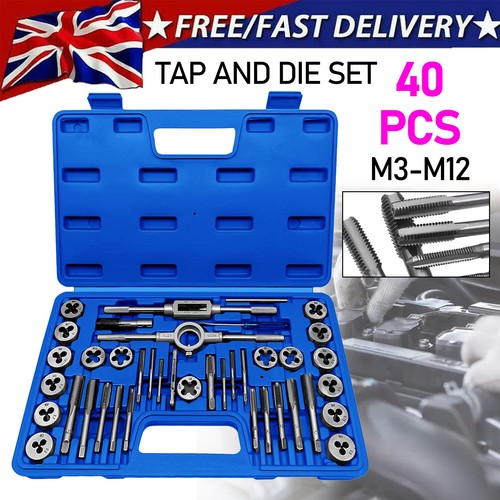 Tap and die set - and, metric