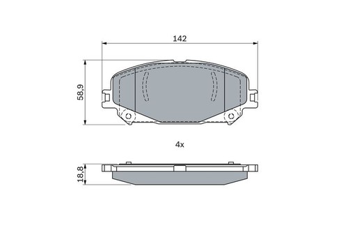 Fits bosch 0 986 - bosch,