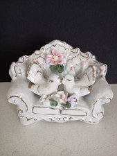 Love Seat With Two White Doves