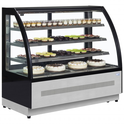 Patisserie curved glass shop - patisserie,