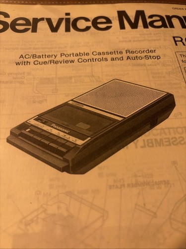 2732 cassette deck player - rq-2732,