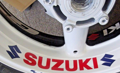 Suzuki wheel stickers - wheel, 7-