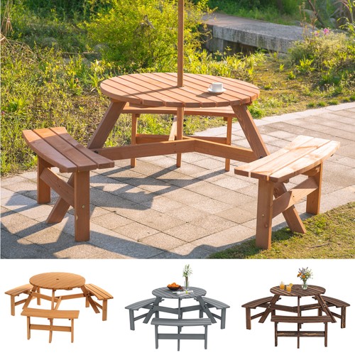 Garden round table chair - round,