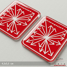 PAIR RESIN STICKERS EXPORT