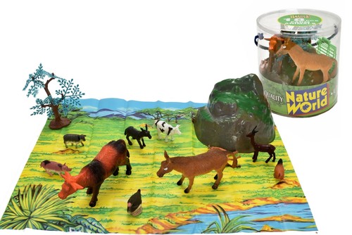 Farm animals plastic cute - farm,