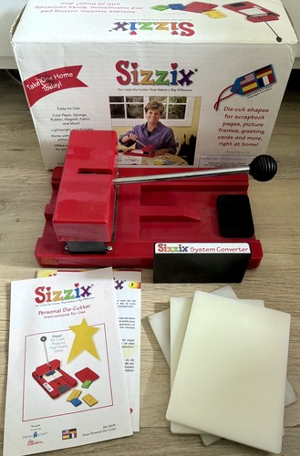 Sizzix die cutting machine - cutting,