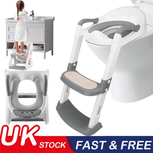 Children toilet seat ladder - seat, &