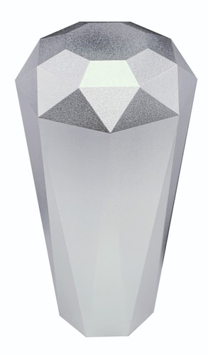 Silver gear shift knob - knob, tall