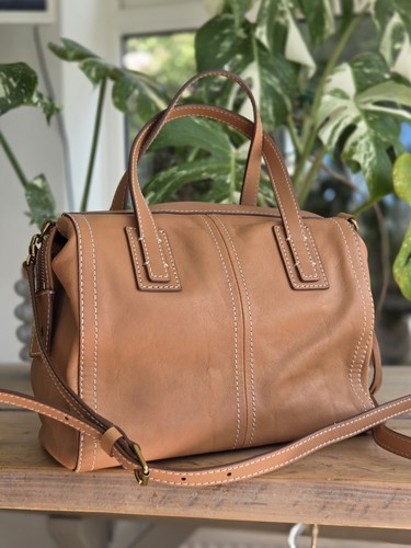 Fossil emma tan brown - brown, leather