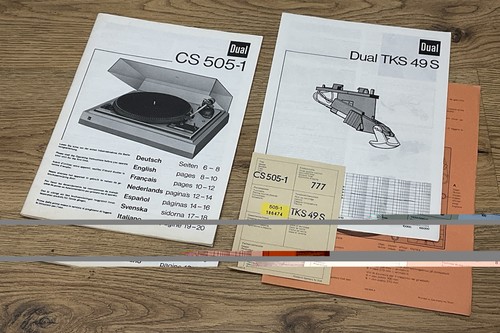 Original dual 505 - original, 505-1