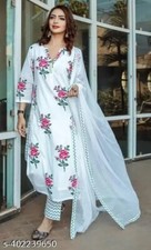 Women Dress Pakistani Salwar Kameez Readymade Suits Indian Wedding Party 3 Piece