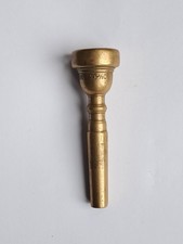 Gold Coloured New York Vincent Bach 10.5C Trumpet Mouthpiece - Rare