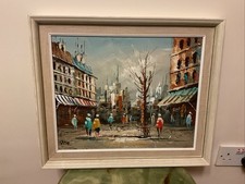 Framed Original Oil Painting