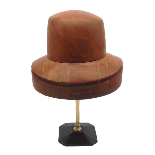 Wooden hat block milliner - block, milliner's