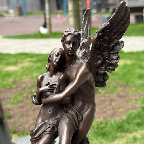 Bronze cupid and psyche - bronze,