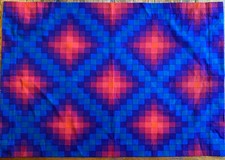 Vintage 28x40" Verner Panton MIRA-RAUKA Wall Art Fabric MOD