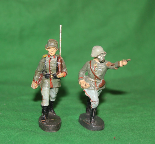 Vintage elastolin ww1 soldiers - elastolin,