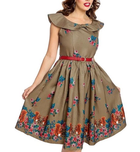 Lindybop squirrel brocade fall - squirrel,