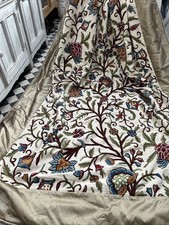 Crewel Work curtain, Double