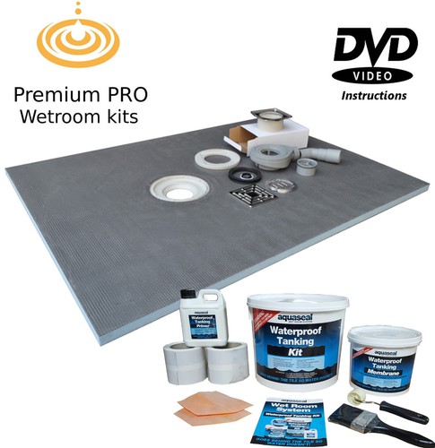 Wet room wetroom shower - wetroom, tray