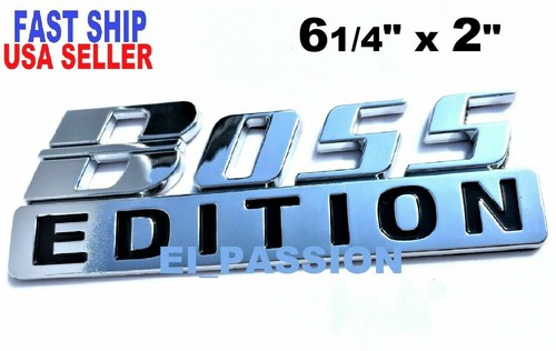 The boss edition chrome fit - boss,