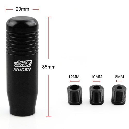 Black gear knob jap - black, mugen