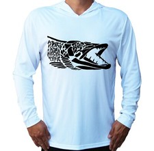 Pike Fish Teeth UV Protected