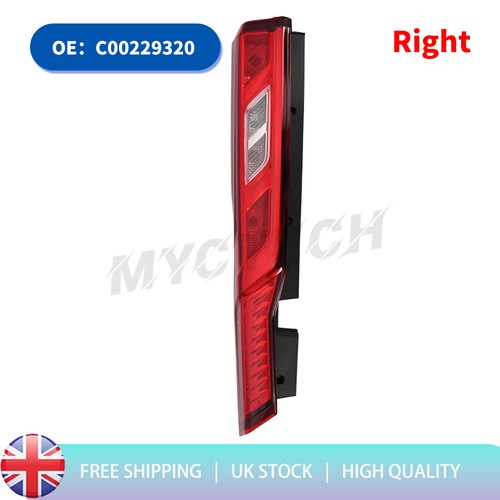 Rear right driver lamp - rear,