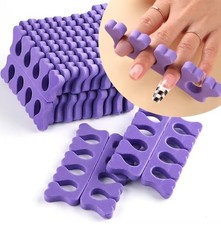 Soft Foam Finger Toe Separators Spacer Manicure & Pedicure Nail Polish Paint Art