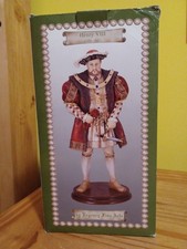 Regency Fine Arts complete collection Henry 8th & 6 wives figurines NMIB boxed