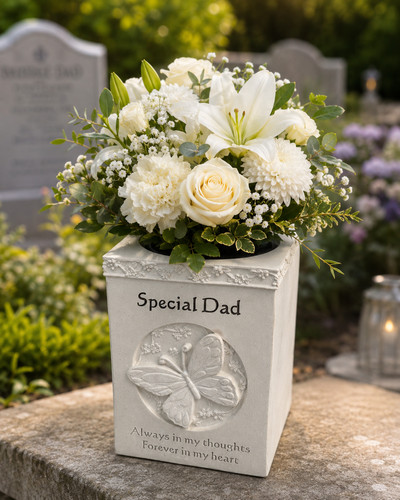 Special dad memorial grave - dad,