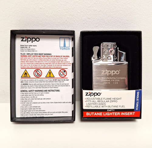 Zippo butane single flame - zippo,