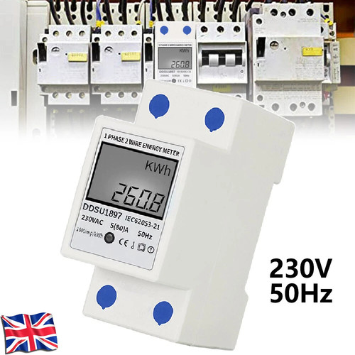 Digital electric energy meter - digital,