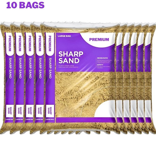 250kg sharp sand pack - sharp, 10