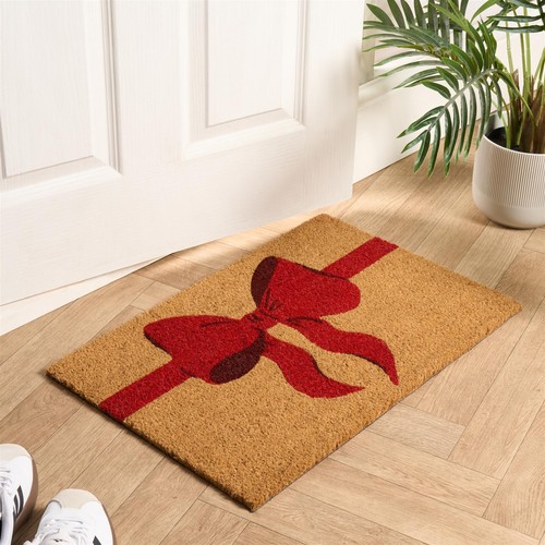 Ohs bow print coir - bow,