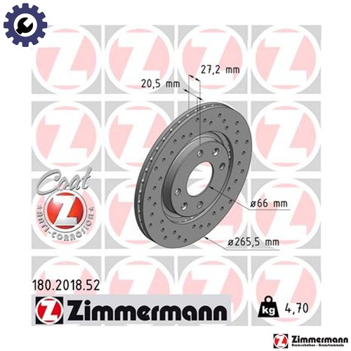 Brake disc 180 2018 - 2x,