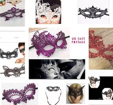 Lace Venetian floral eye mask